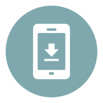 phone icon - Download the GlobalHealth mobile app!